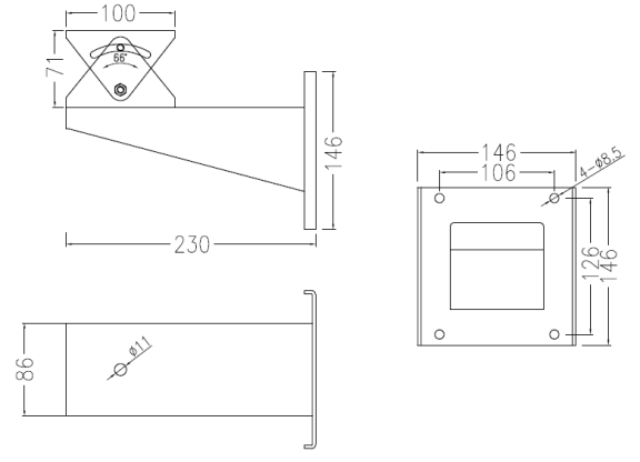  HS0113 mounting brackets